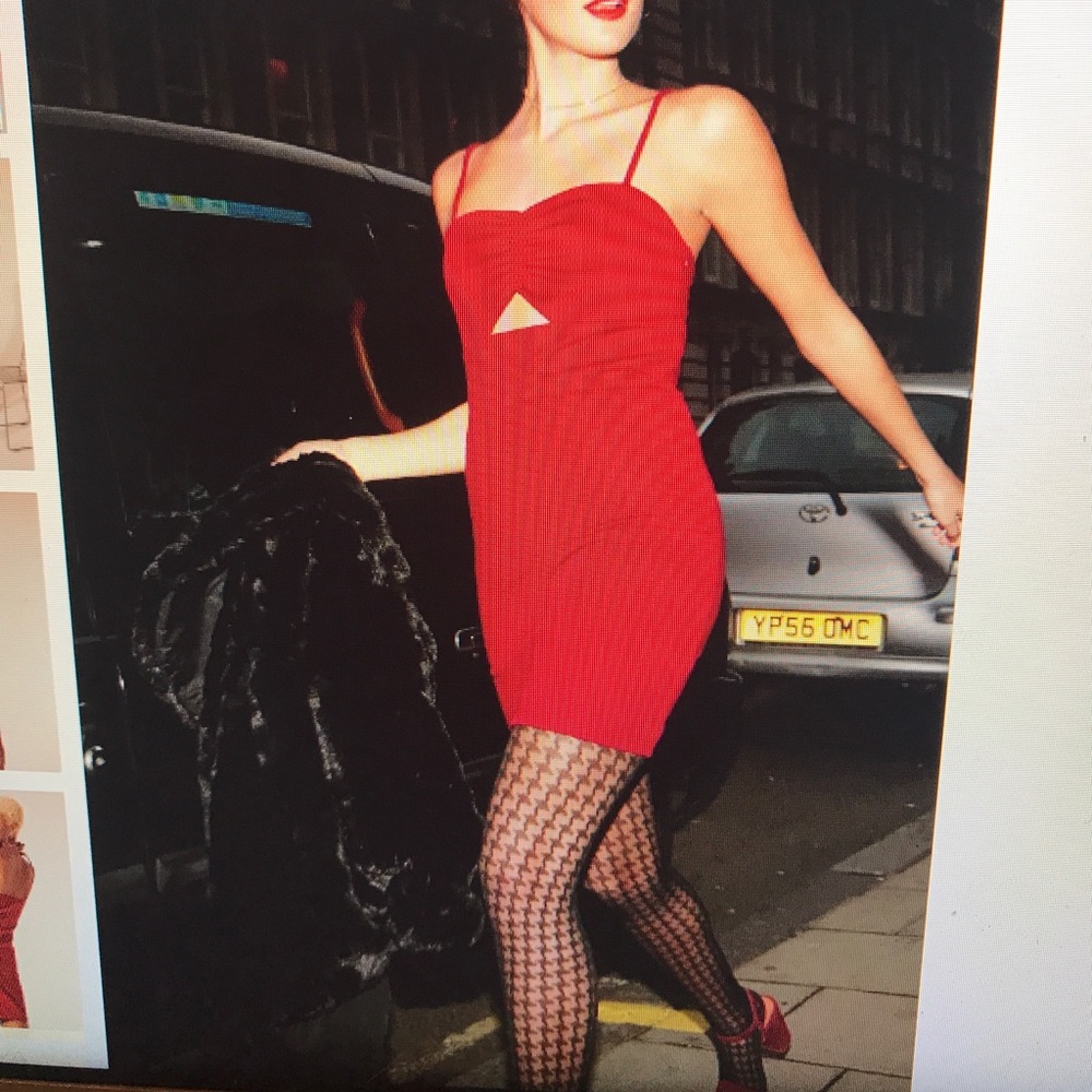 Red dress